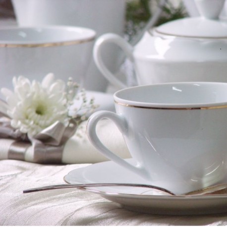 Tasses à thé en porcelaine